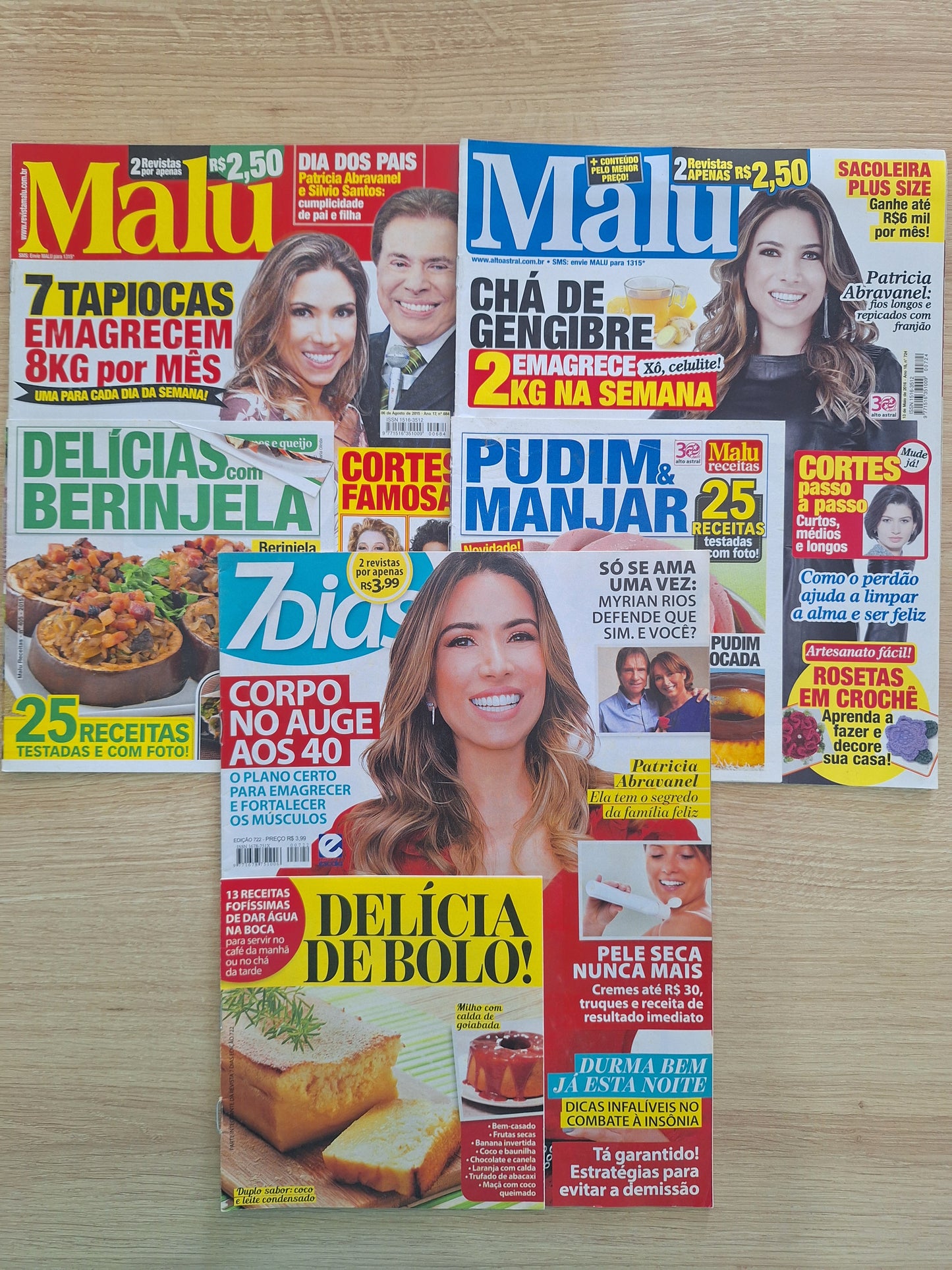 Kit Revista Patrícia Abravanel