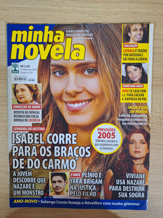Revista Minha Novela 278 (2004)