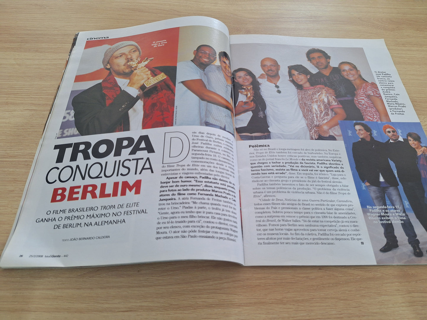 Revista Istoé Gente 442 (2008)