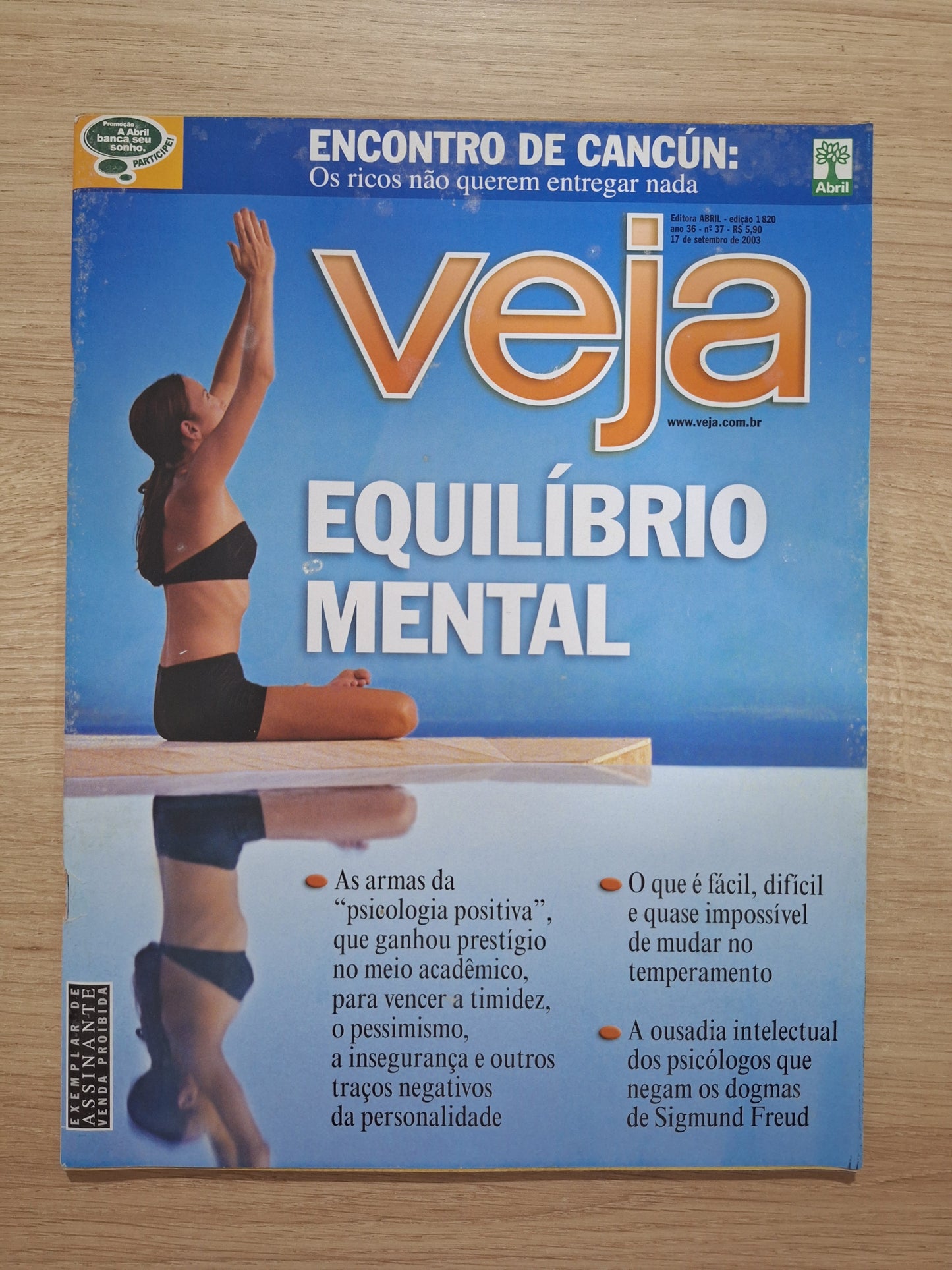 Revista Veja 1820 / 2003