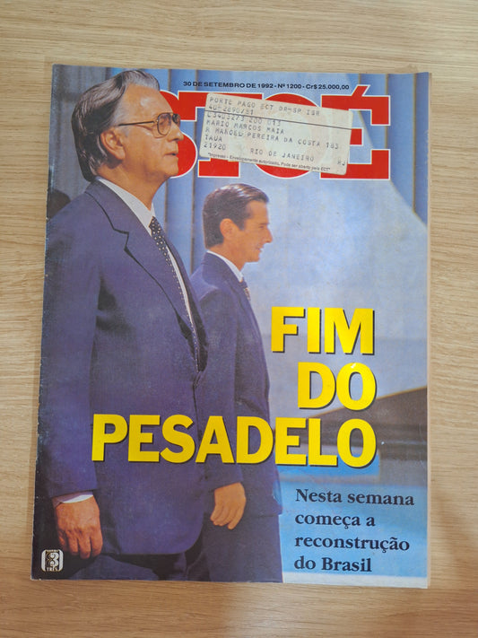 Revista Istoé 1200 (1992)