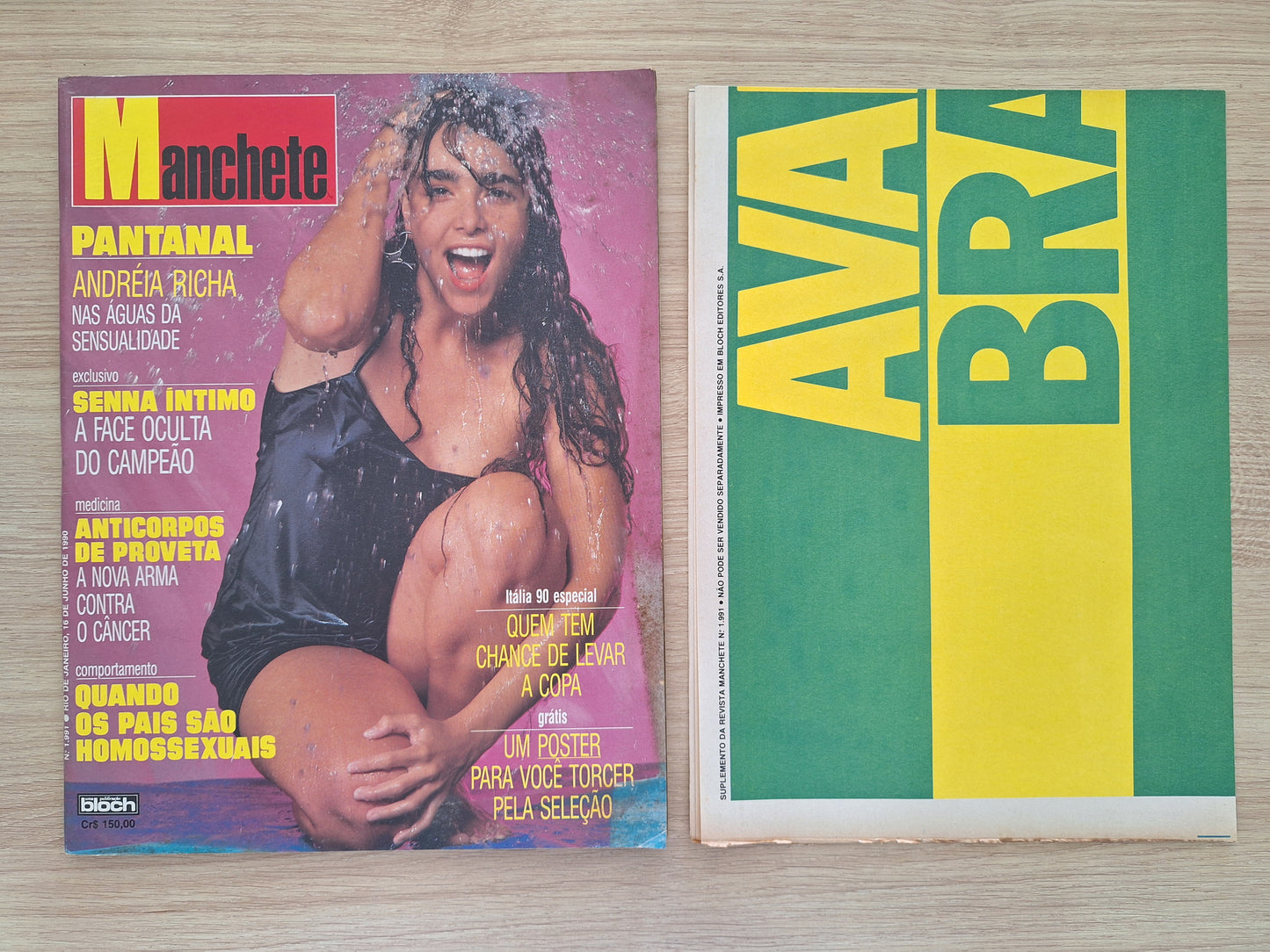 Revista Manchete 1991 (1990)