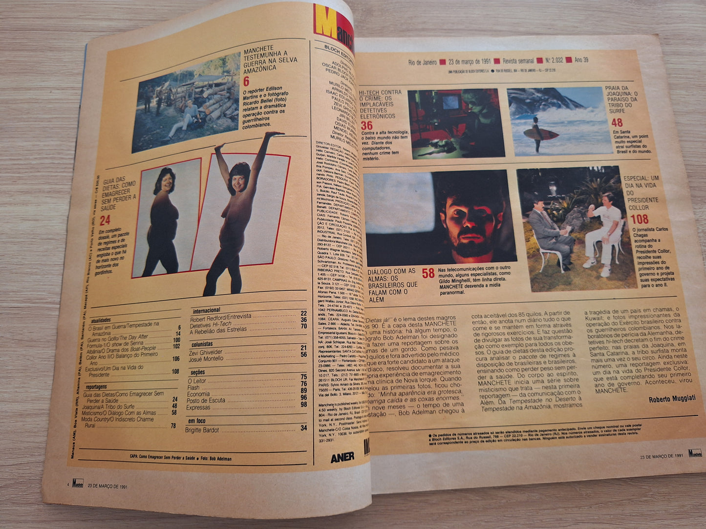 Revista Manchete 2032 (1991)