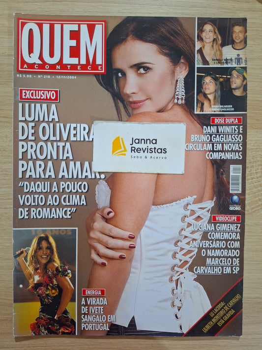 Revista Quem Acontece 218 (2004)