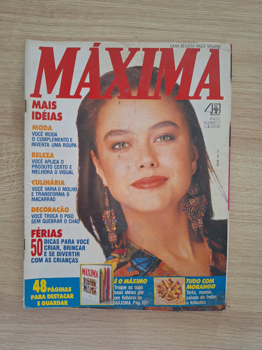 Revista Máxima 12 (1990)