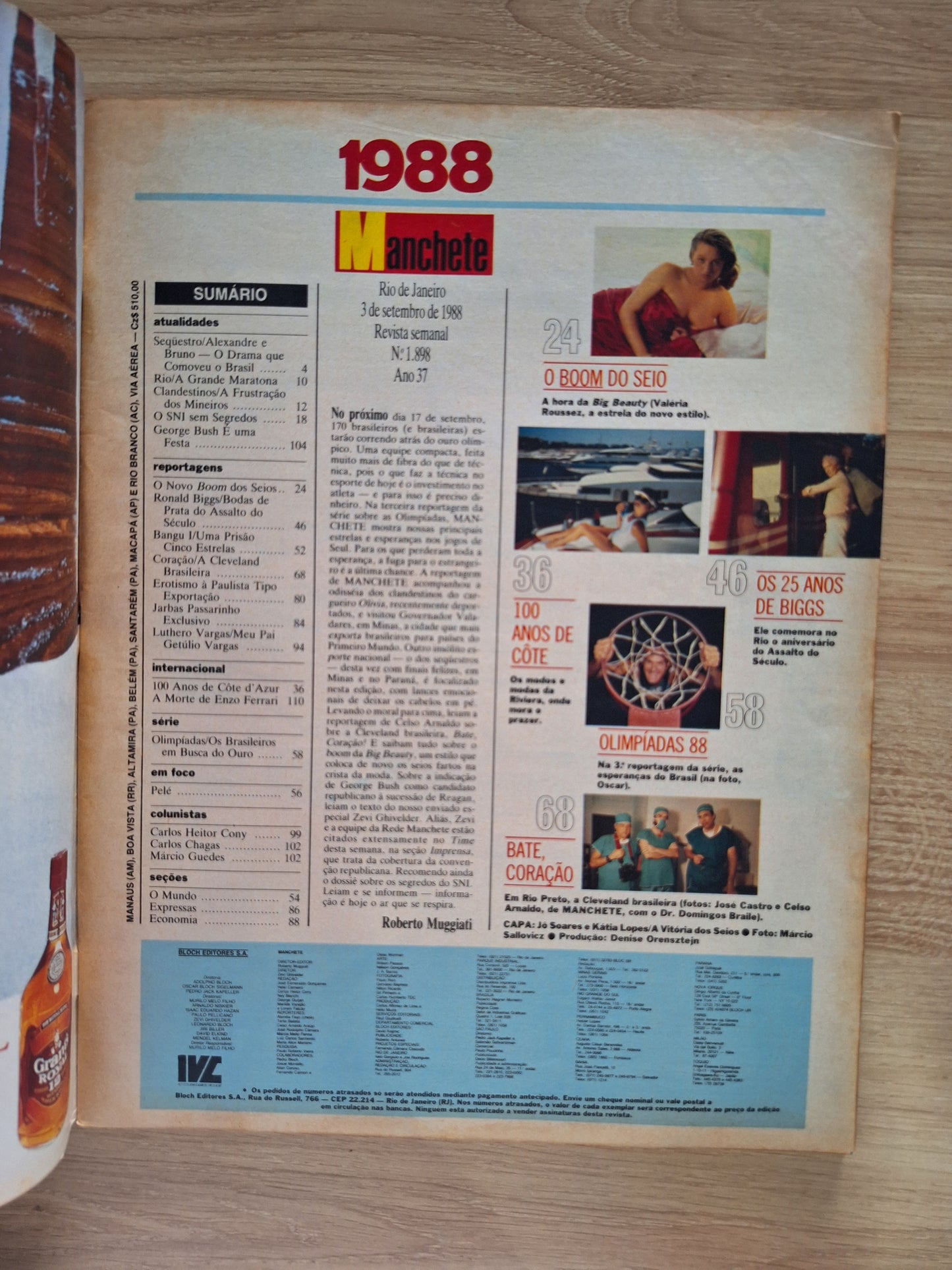 Revista Manchete 1898 (1988)