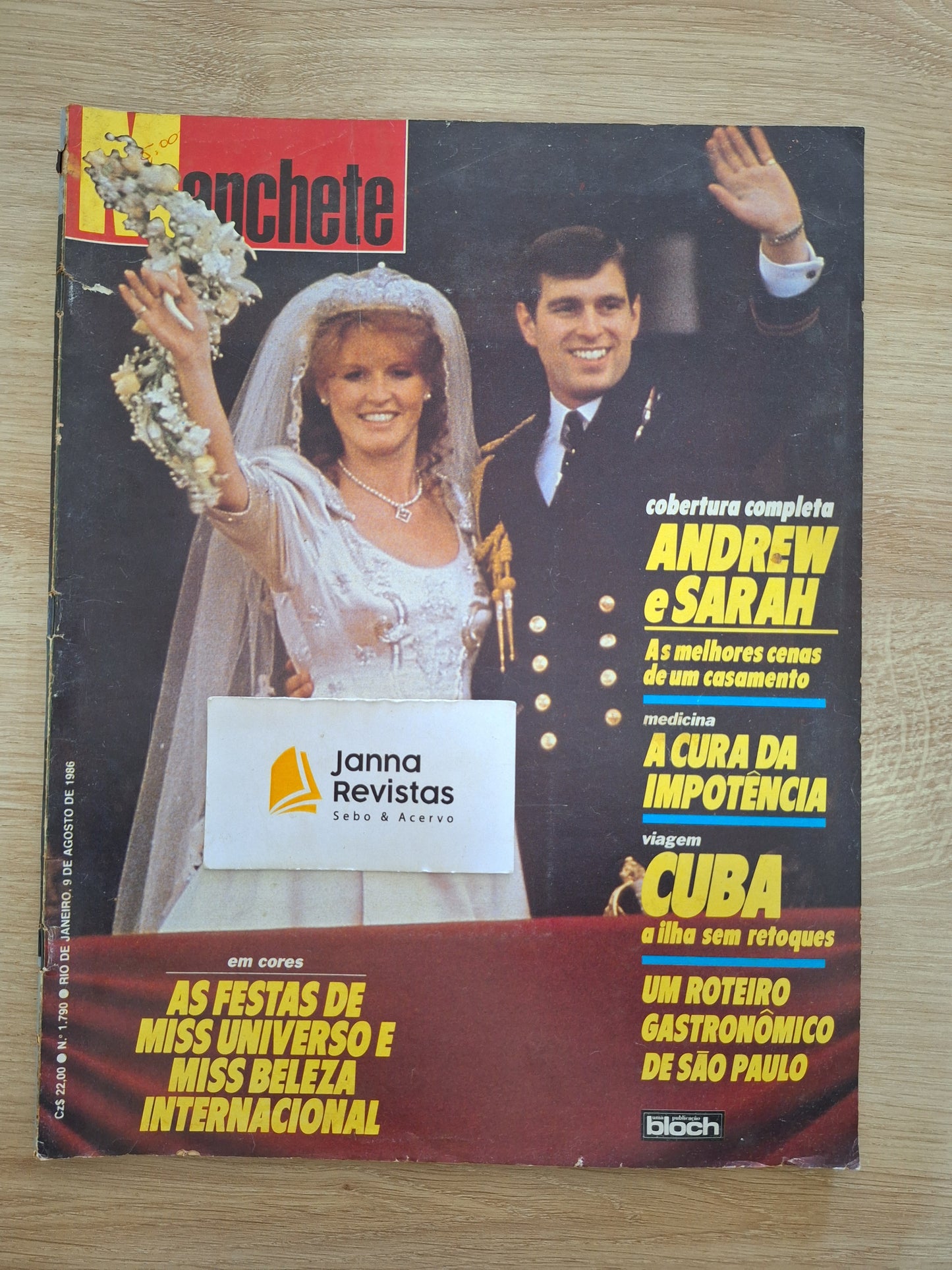 Revista Manchete 1790 (1986)