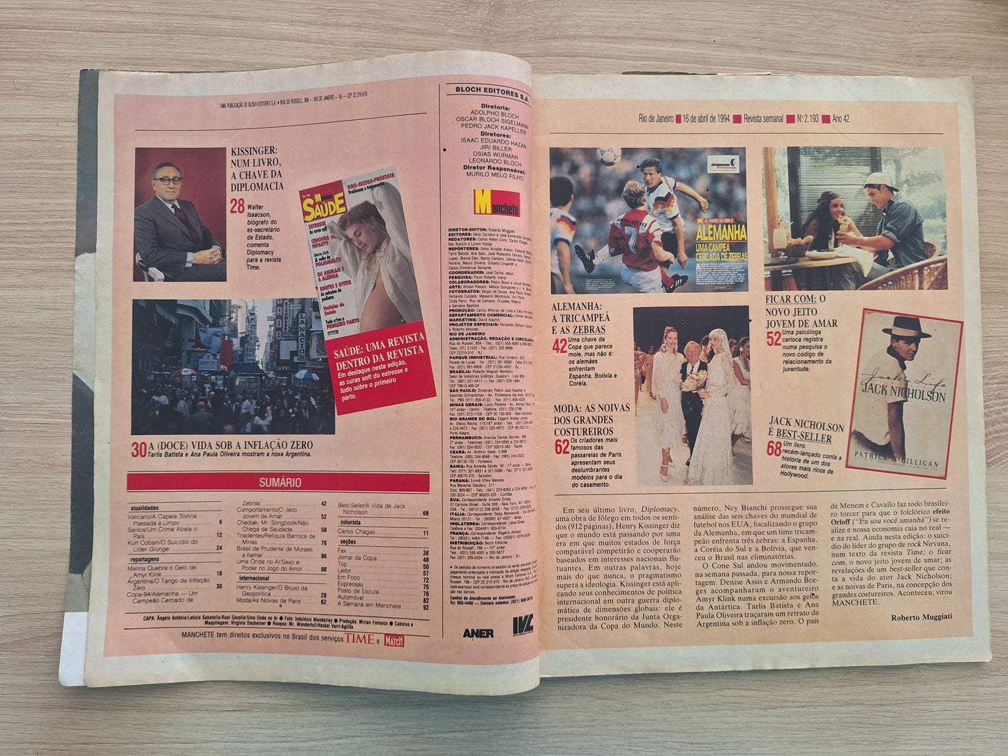 Revista Manchete 2193 (1994)