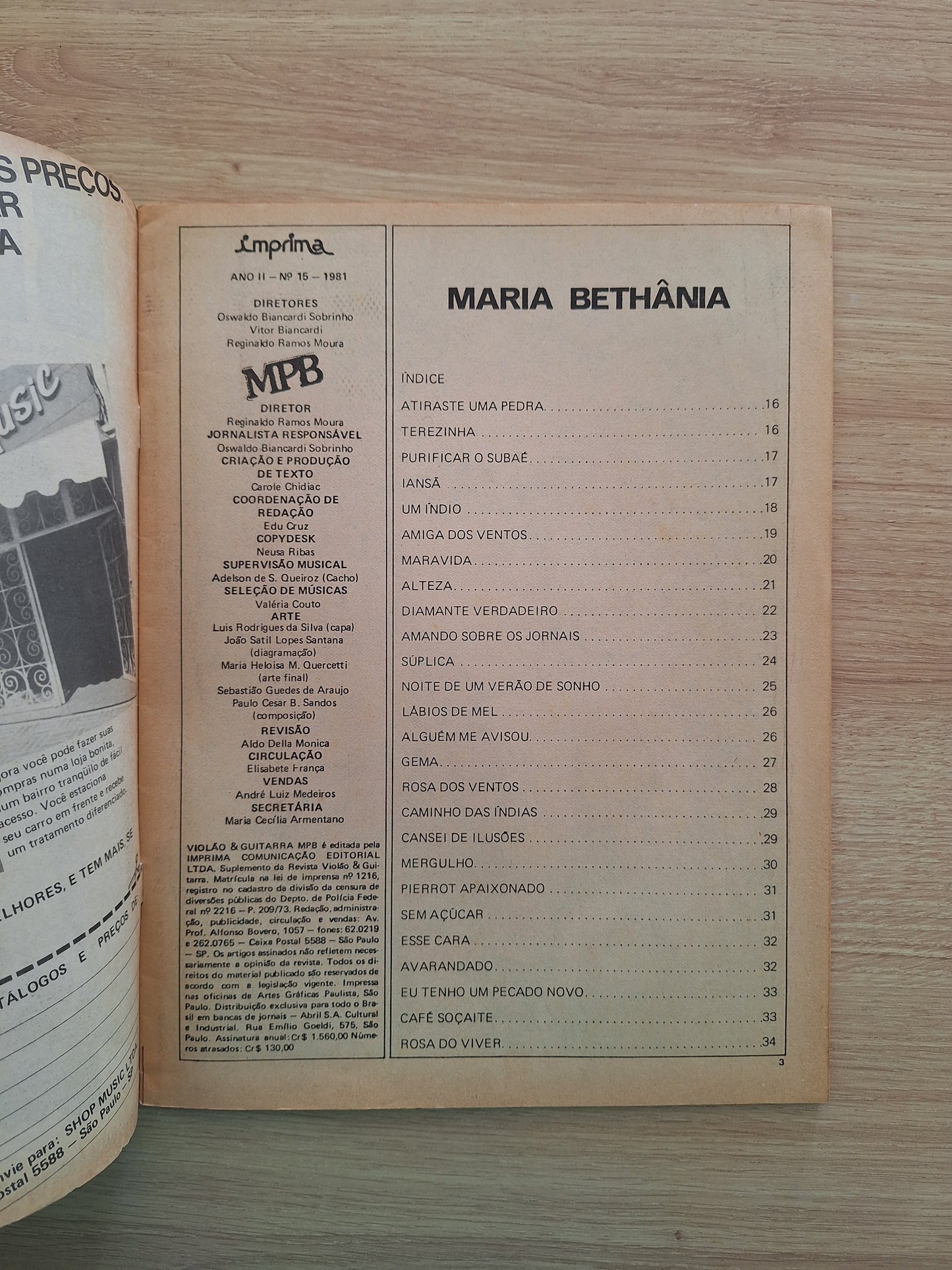 Revista MPB 15 (1981)