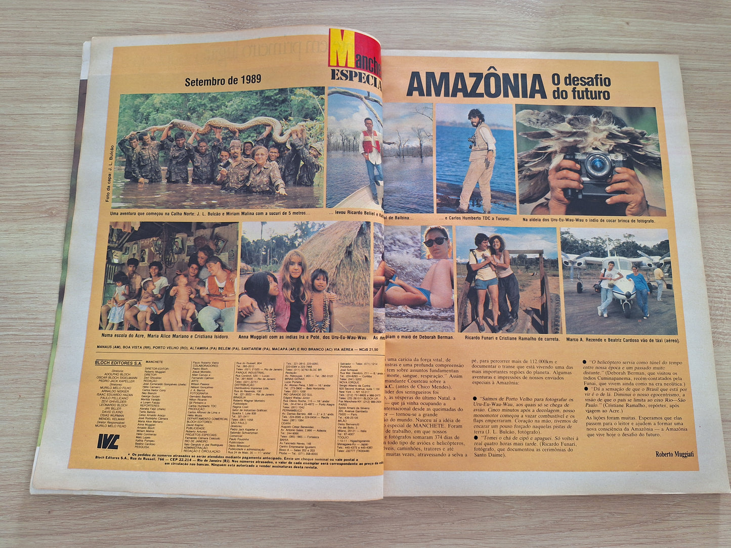 Revista Manchete Edição Especial Amazônia
