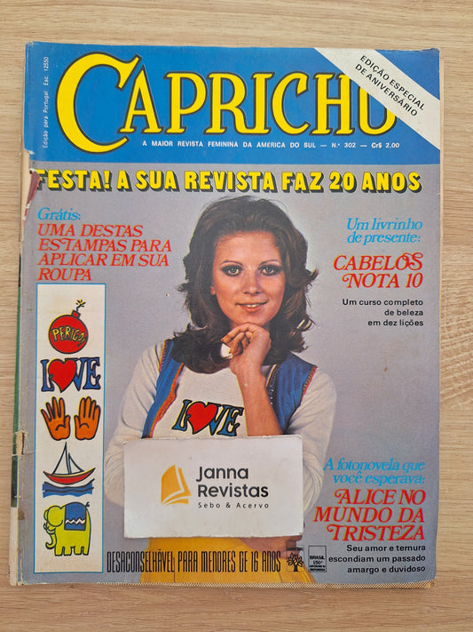 Revista Capricho 302 (1972)