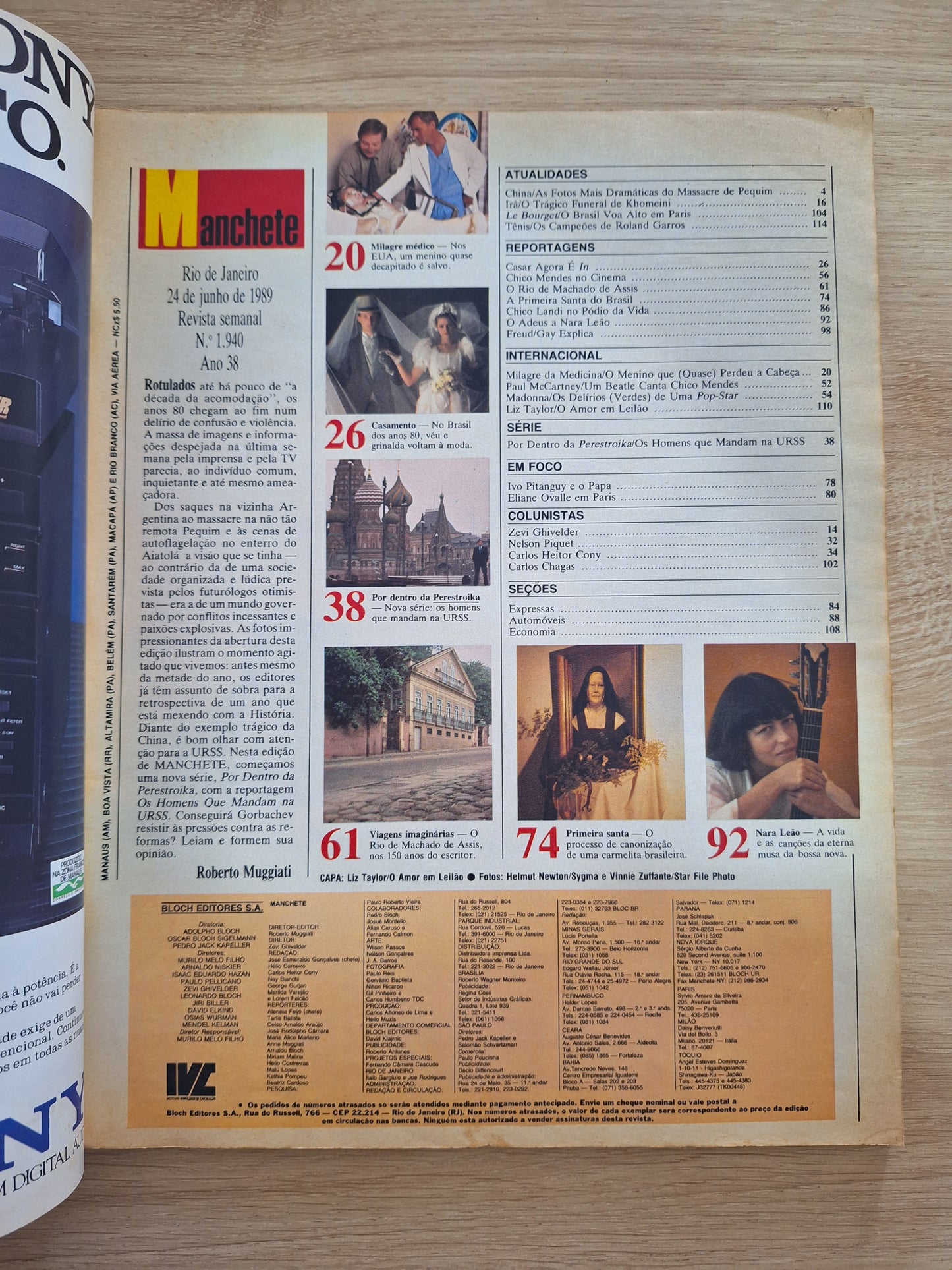 Revista Manchete 1940 (1989)