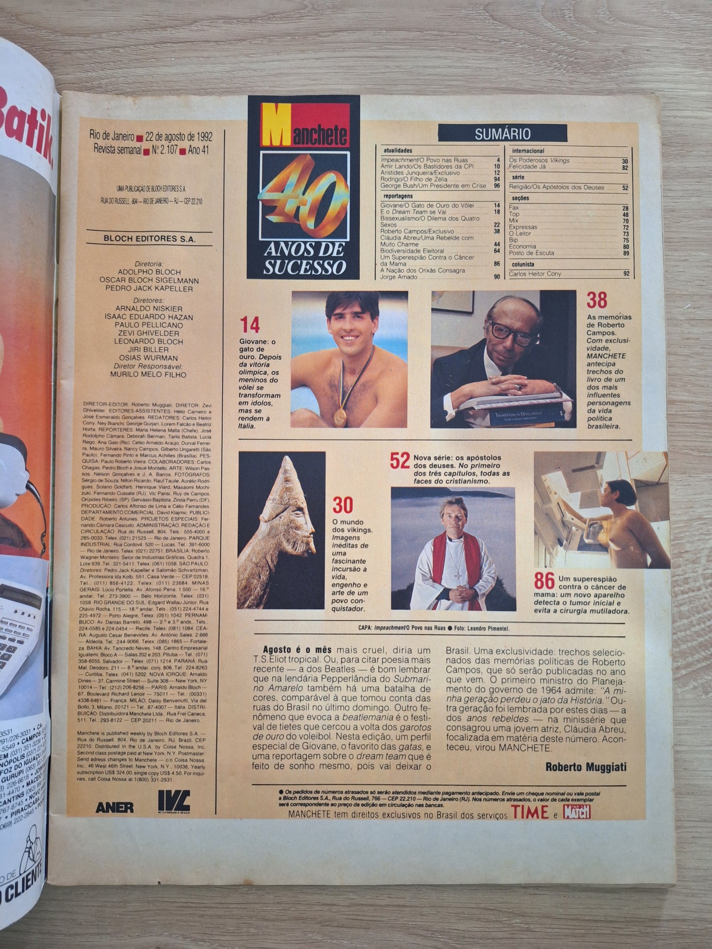 Revista Manchete 2107 (1992)