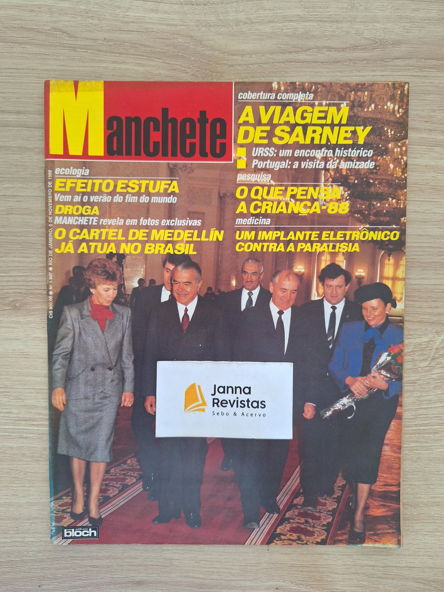 Revista Manchete 1907 (1988)