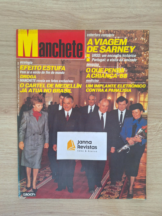 Revista Manchete 1907 (1988)